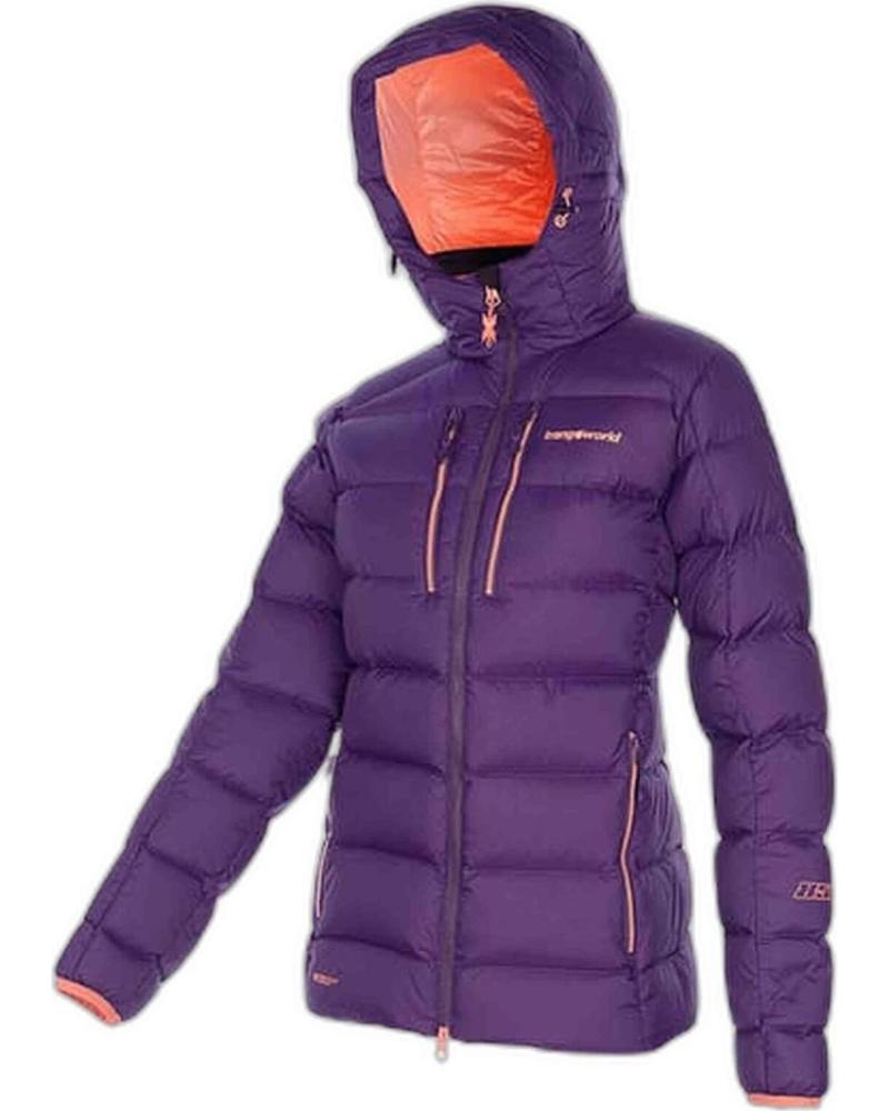 TRANGOWORLD CHAQUETA DE PLUMAS TRANGOWORLD PARA MUJER MORADO