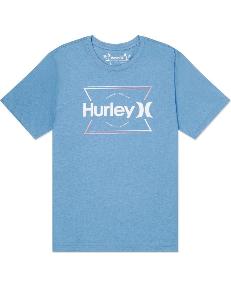 HURLEY CAMISETA HURLEY DE MANGA CORTA PARA HOMBRE AZUL