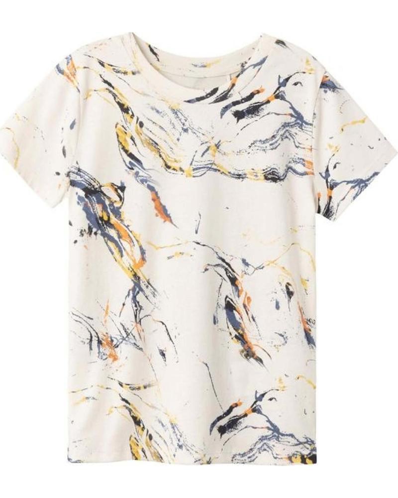 NAME IT CAMISETA GRÁFICA DE MANGA CORTA UNISEX PARA NIÑOS BLANCO