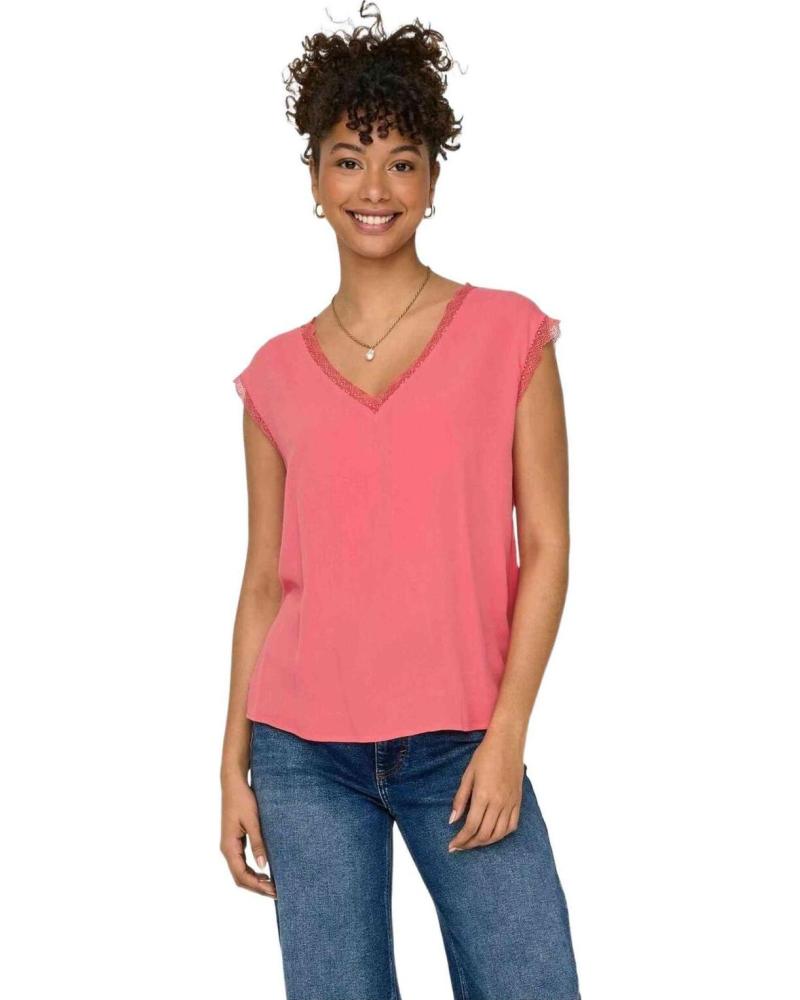 ONLY CAMISETA DE TIRANTES ONLY PARA MUJER ROSA