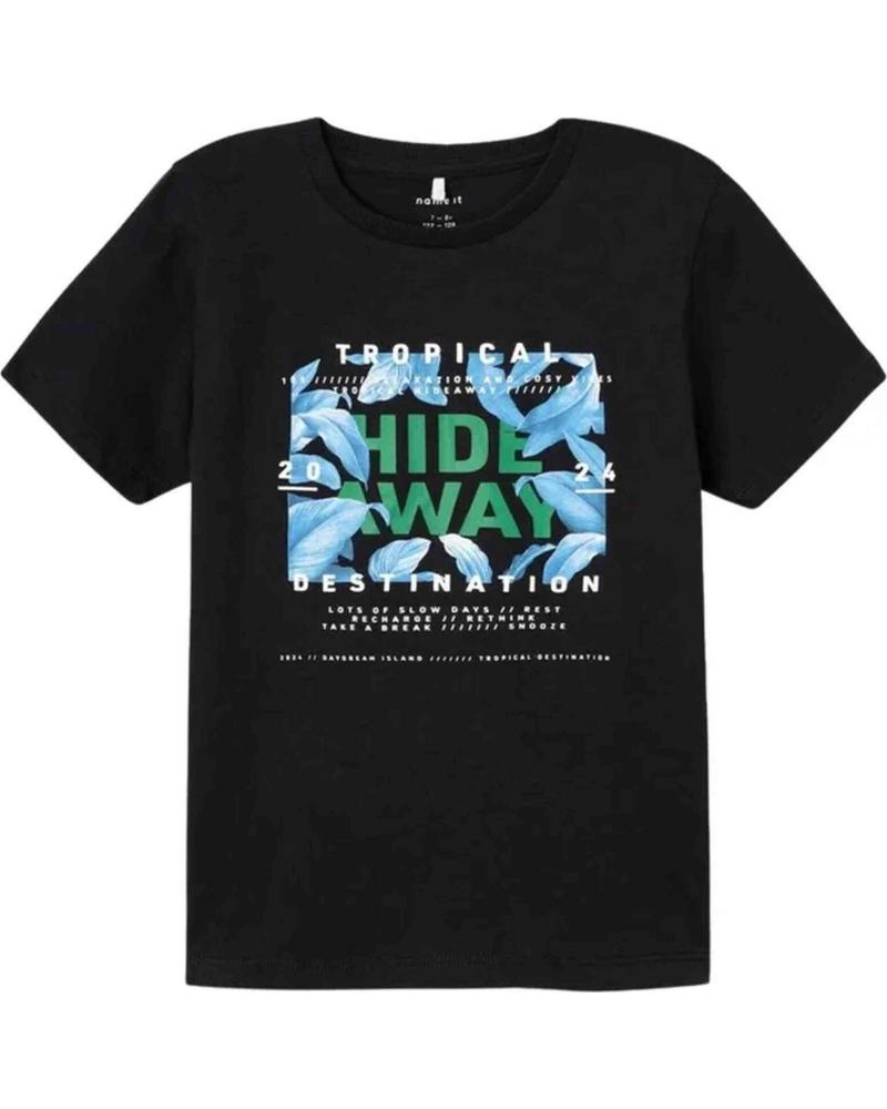 NAME IT CAMISETA DE MANGA CORTA NAME IT PARA NIÑOS NEGRO