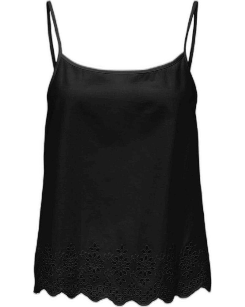 ONLY CAMISETA DE TIRANTES NEGRA ONLY PARA MUJER NEGRO