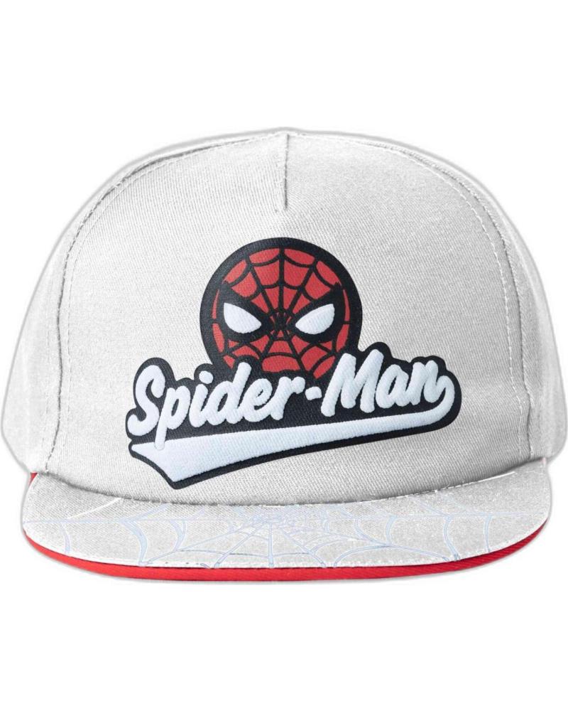 NAME IT GORRA NIÑOS SPIDERMAN BLANCA GRIS