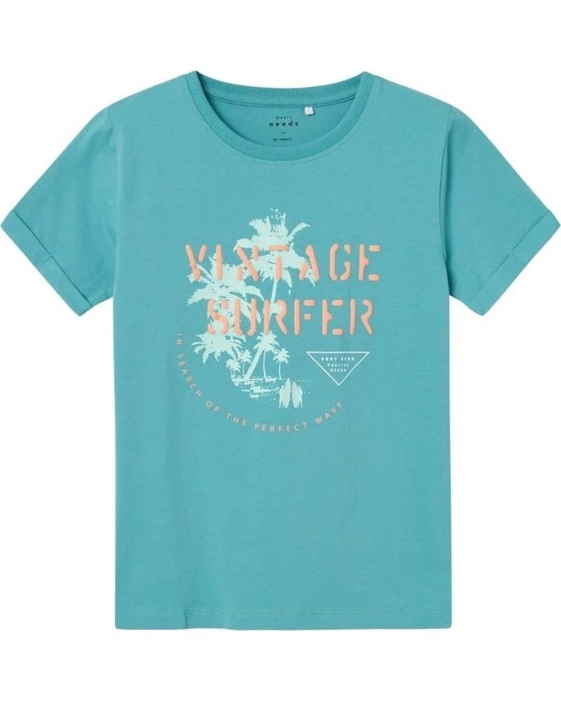 NAME IT CAMISETA DE MANGA CORTA UNISEX PARA NIÑOS NAME IT VERDE