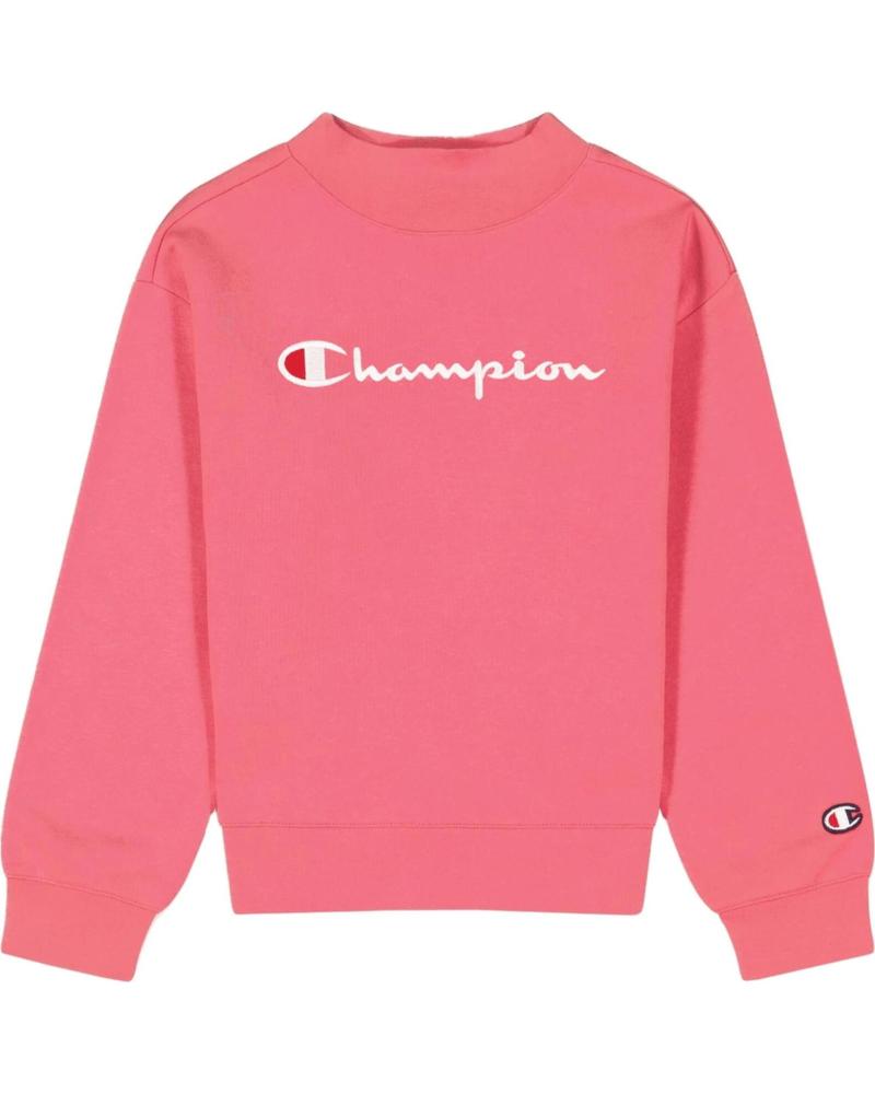 CHAMPION SUDADERA CHAMPION DE NIÑA ROSA ROSA