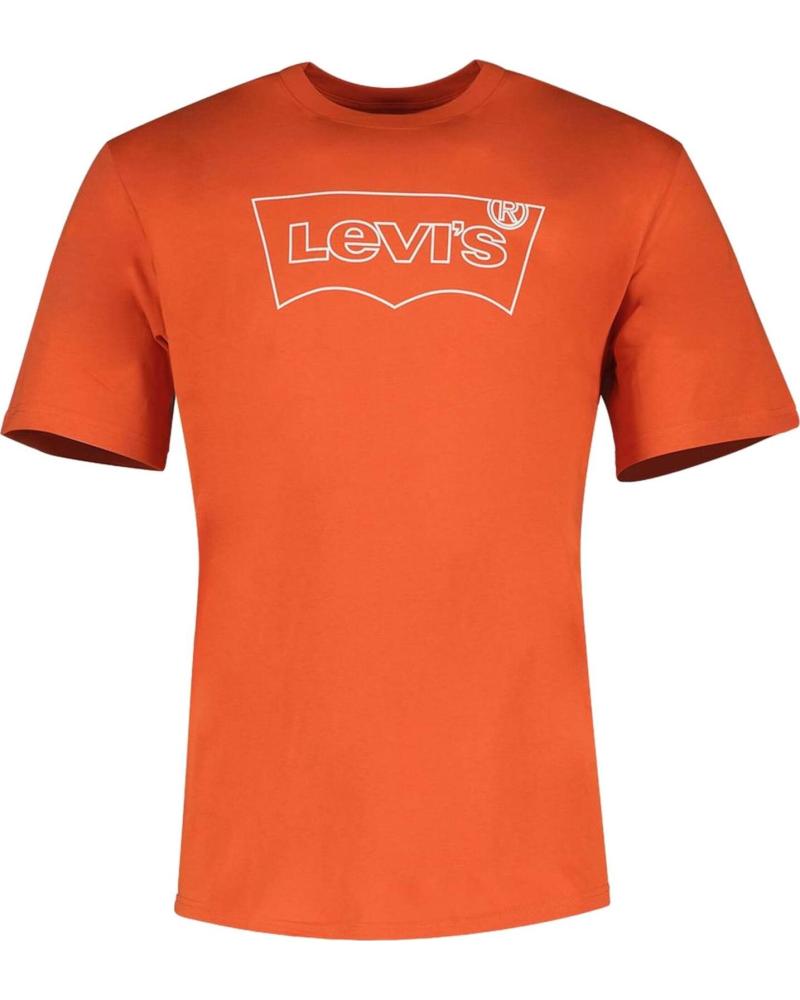 LEVIS CAMISETA LEVI´S DE MANGA CORTA CON LOGO PARA HOMBRE NARANJA