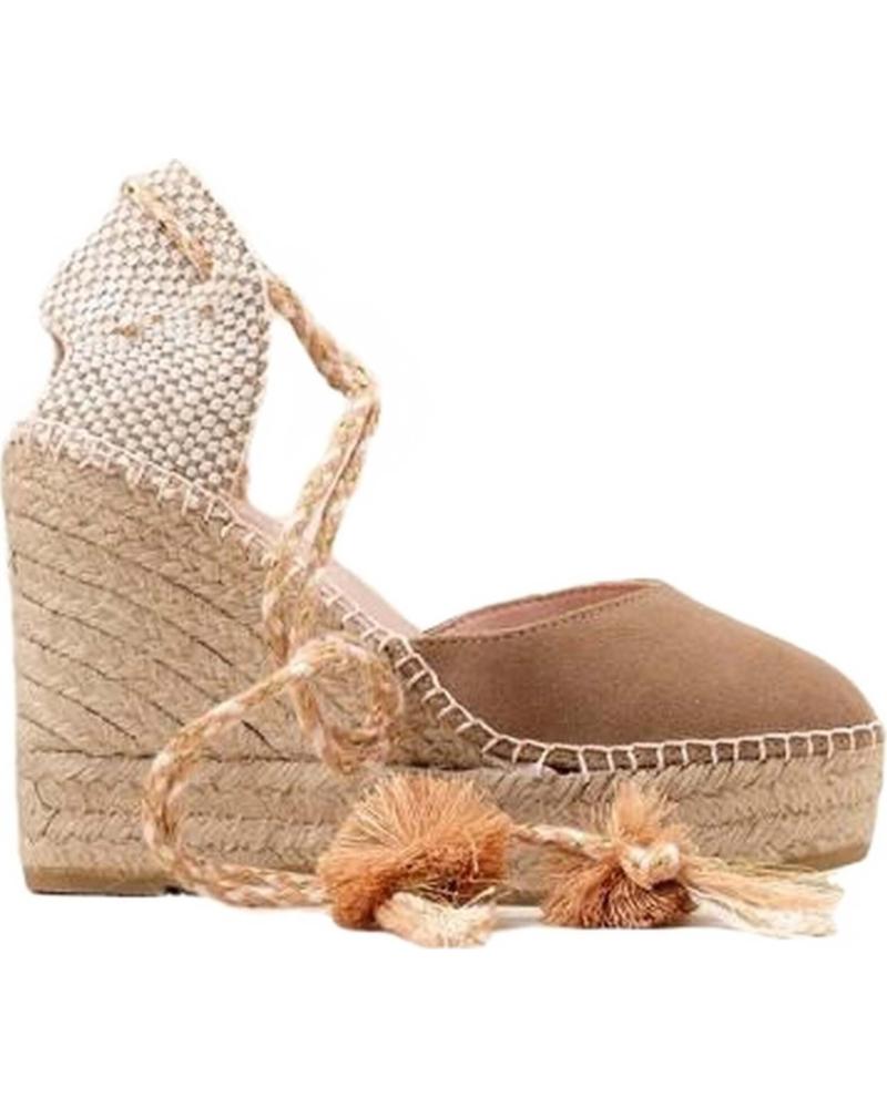 MACARENA SANDALIAS DE PLATAFORMA MACARENA BEIGE PARA MUJER BEIGE