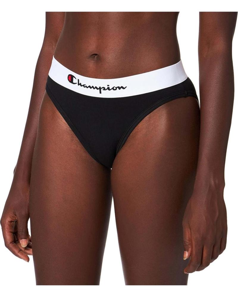 CHAMPION BRAGUITA DE BIKINI CHAMPION PARA MUJER, NEGRO NEGRO
