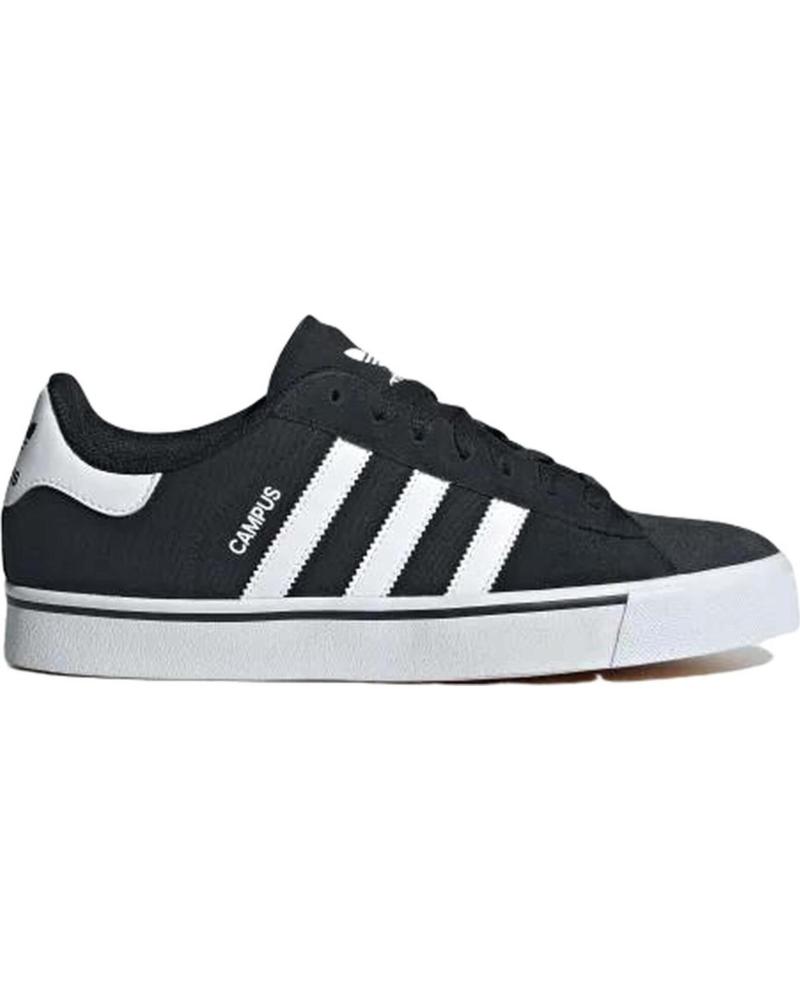 Deportivas de Hombre y Mujer ADIDAS ZAPATILLAS ADIDAS CAMPUS VULC UNISEX NEGRO NEGRO