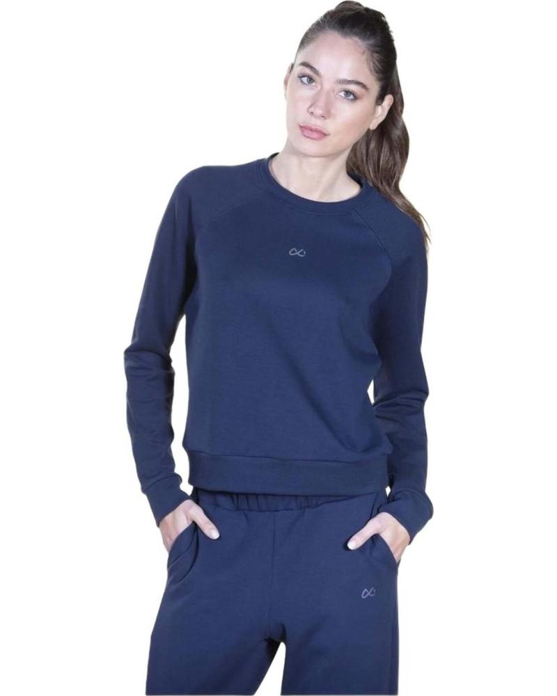 DITCHIL SUDADERA DITCHIL DE CUELLO REDONDO AZUL