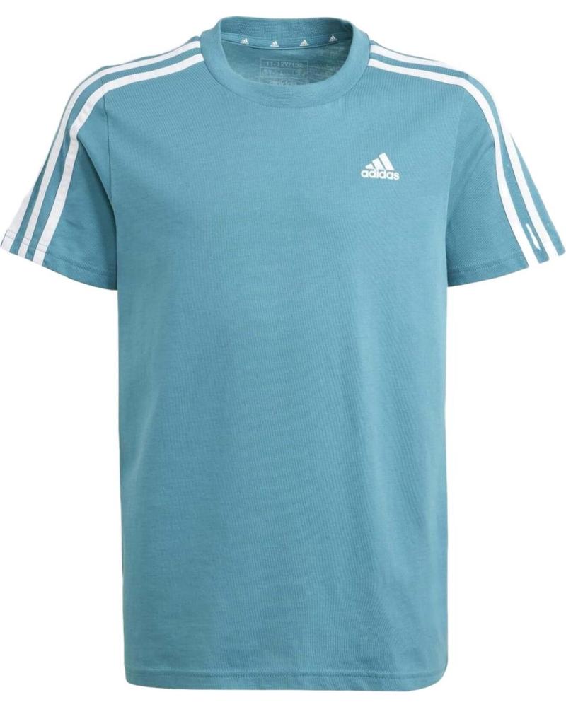 ADIDAS CAMISETA MANGA CORTA 3-STRIPES VERDE