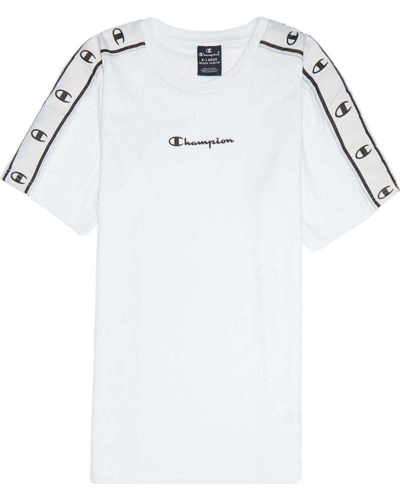 CHAMPION CAMISETA DE MANGA CORTA CHAMPION PARA NIÑOS BLANCO