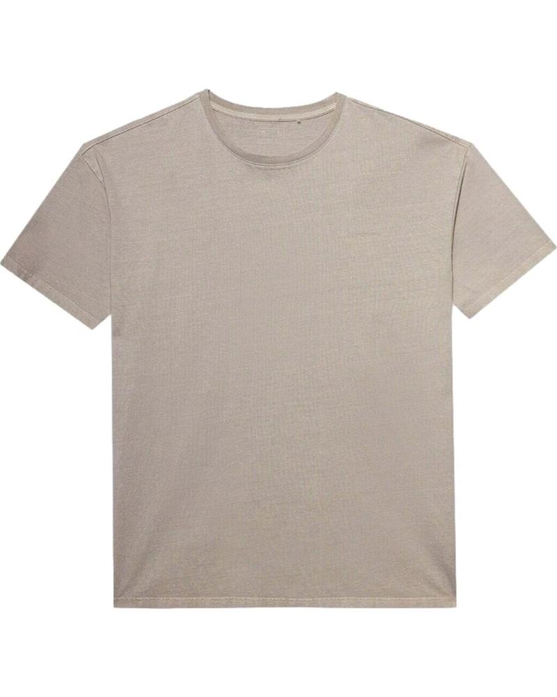 4F CAMISETA 4F BÁSICA MANGA CORTA BEIGE