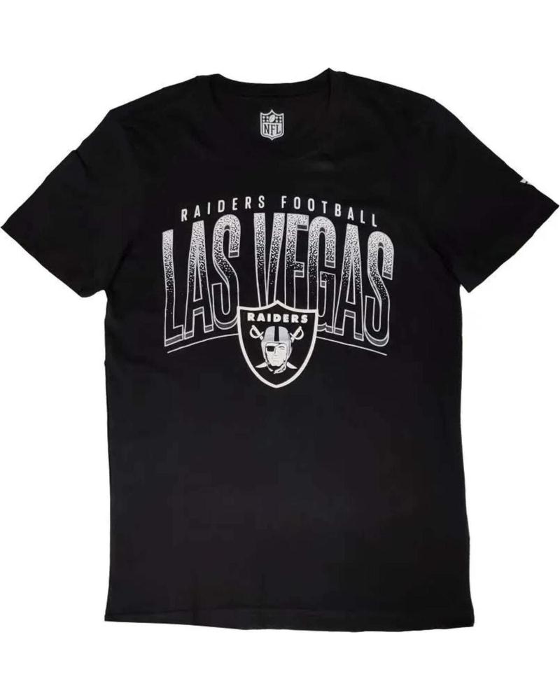 FANATICS CAMISETA FANATICS NFL LAS VEGAS RAIDERS MANGA CORTA HOMBRE NEGRA NEGRO