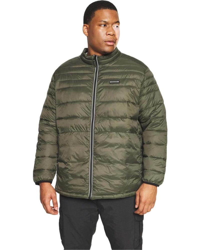 JACK AND JONES CHAQUETA ACOLCHADA VERDE JACK & JONES PARA HOMBRE VERDE