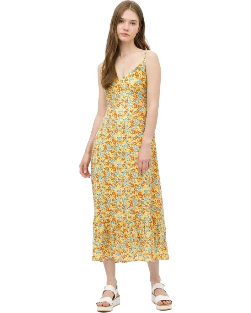TIFFOSI VESTIDO LARGO FLORAL CON TIRANTES TIFFOSI PARA MUJER MULTICOLOR