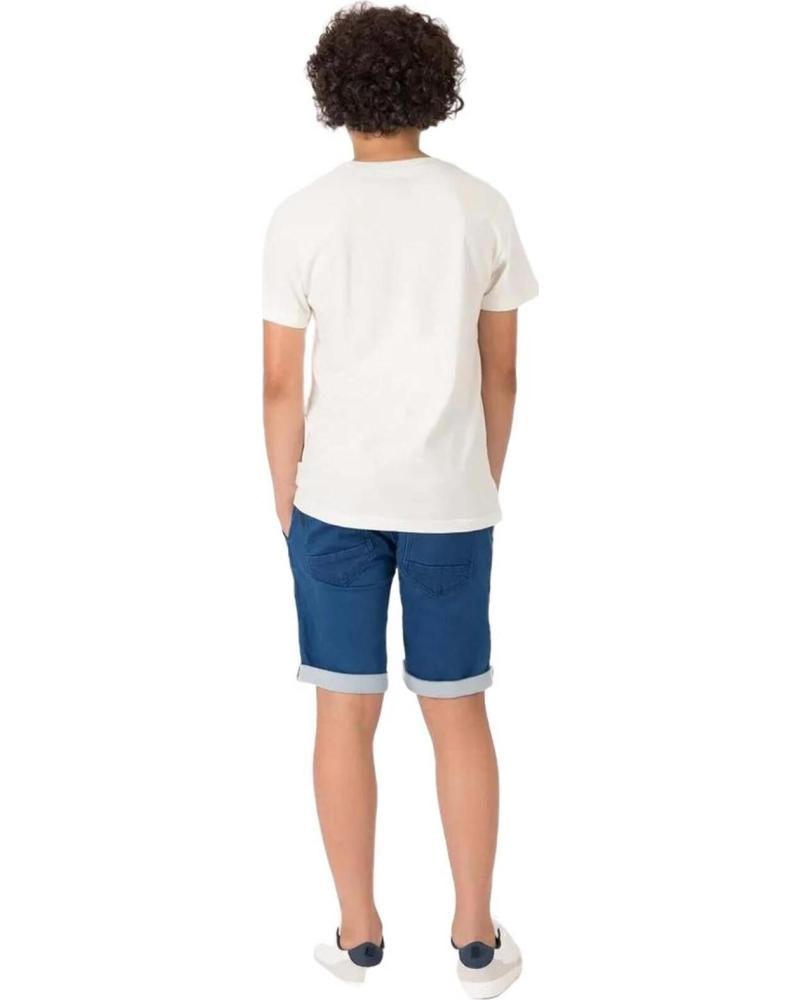 TIFFOSI PANTALÓN CORTO INFANTIL TIFFOSI AZUL AZUL