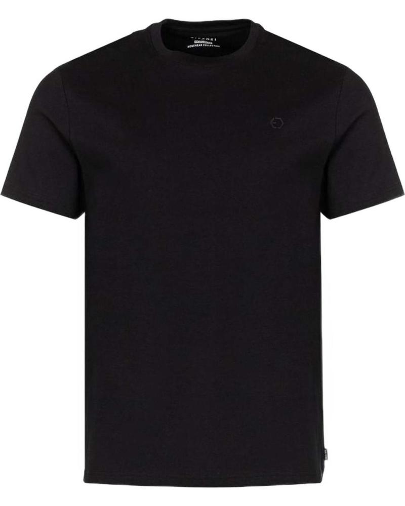 TIFFOSI CAMISETA DE MANGA CORTA TIFFOSI PARA HOMBRE NEGRO