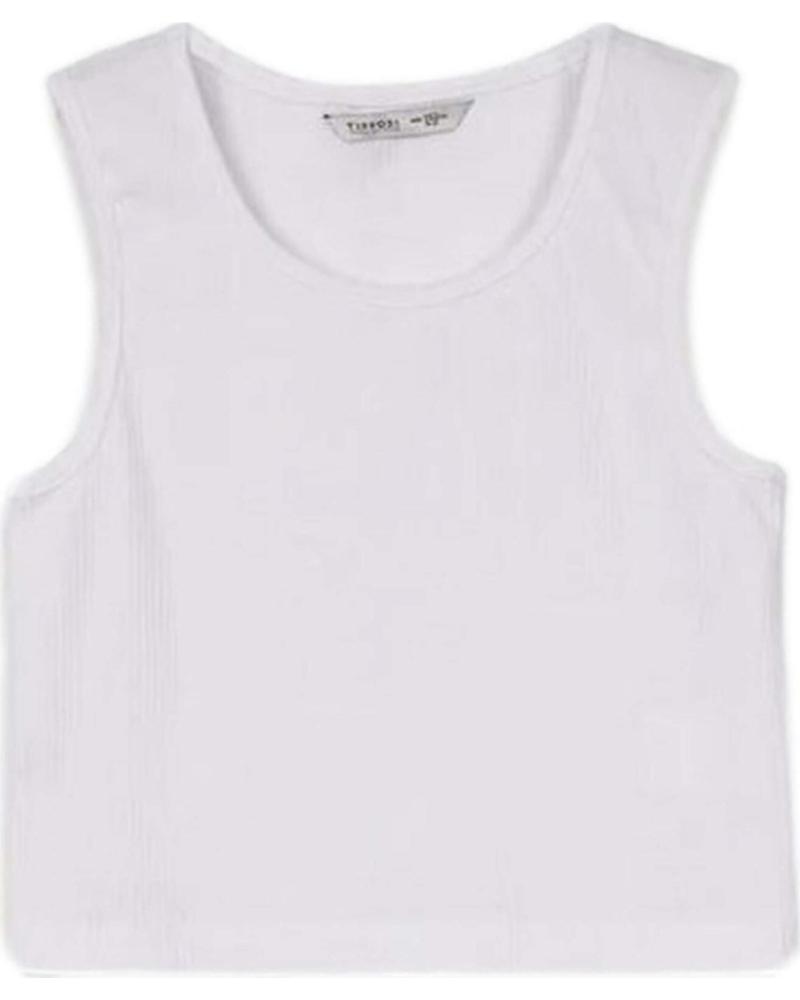TIFFOSI CAMISETA DE TIRANTES BLANCA PARA NIÑAS TIFFOSI BLANCO