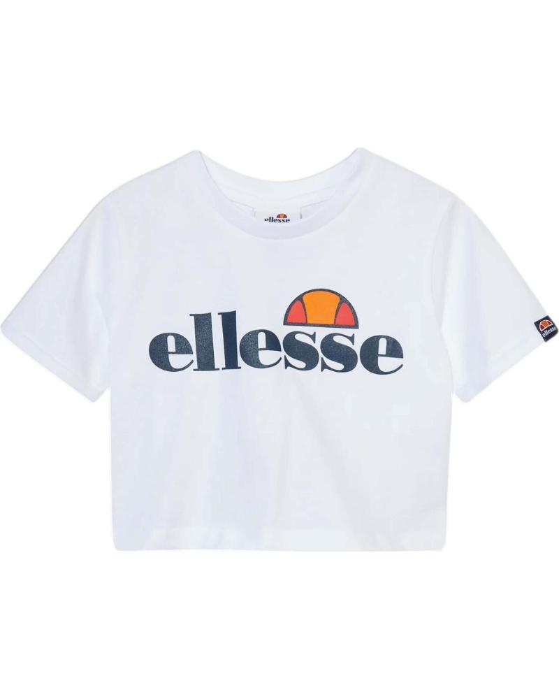 ELLESSE CAMISETA CORTA DE MANGA CORTA PARA NIÑA ELLESSE BLANCO