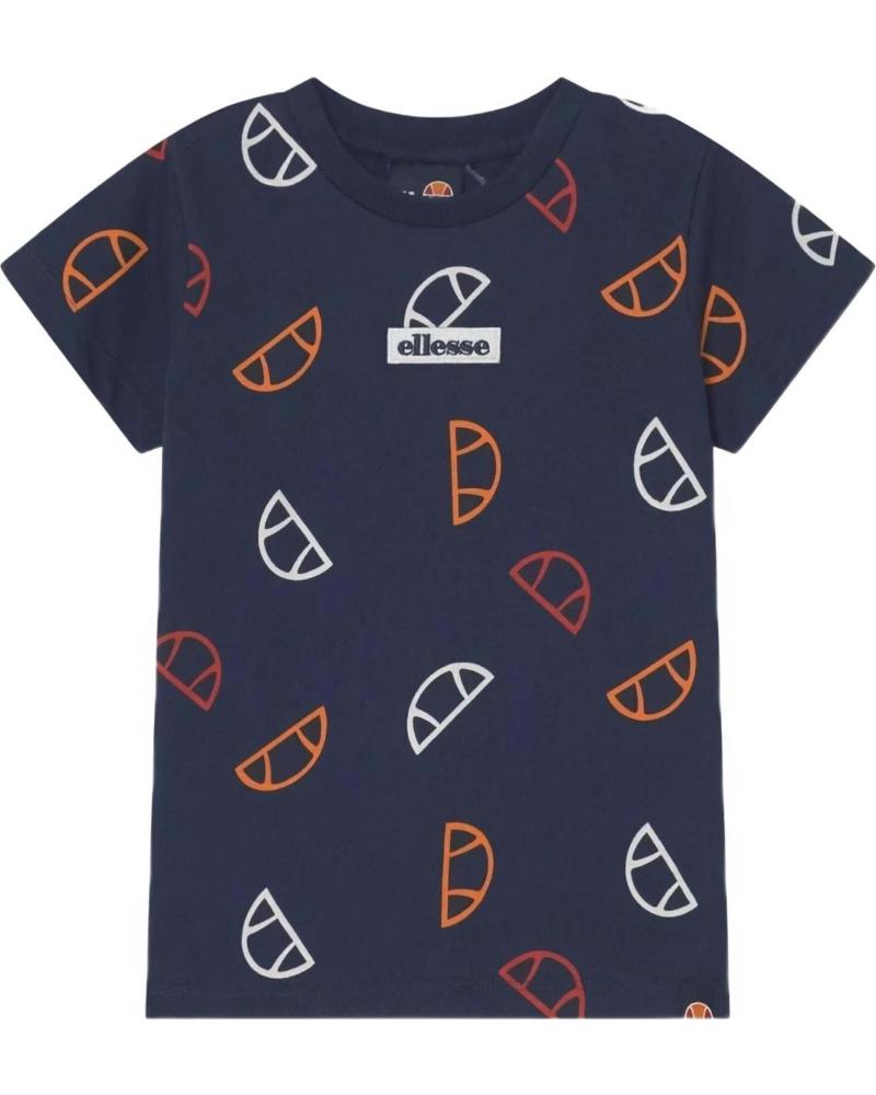 ELLESSE CAMISETA DE MANGA CORTA UNISEX ELLESSE CON ESTAMPADO AZUL