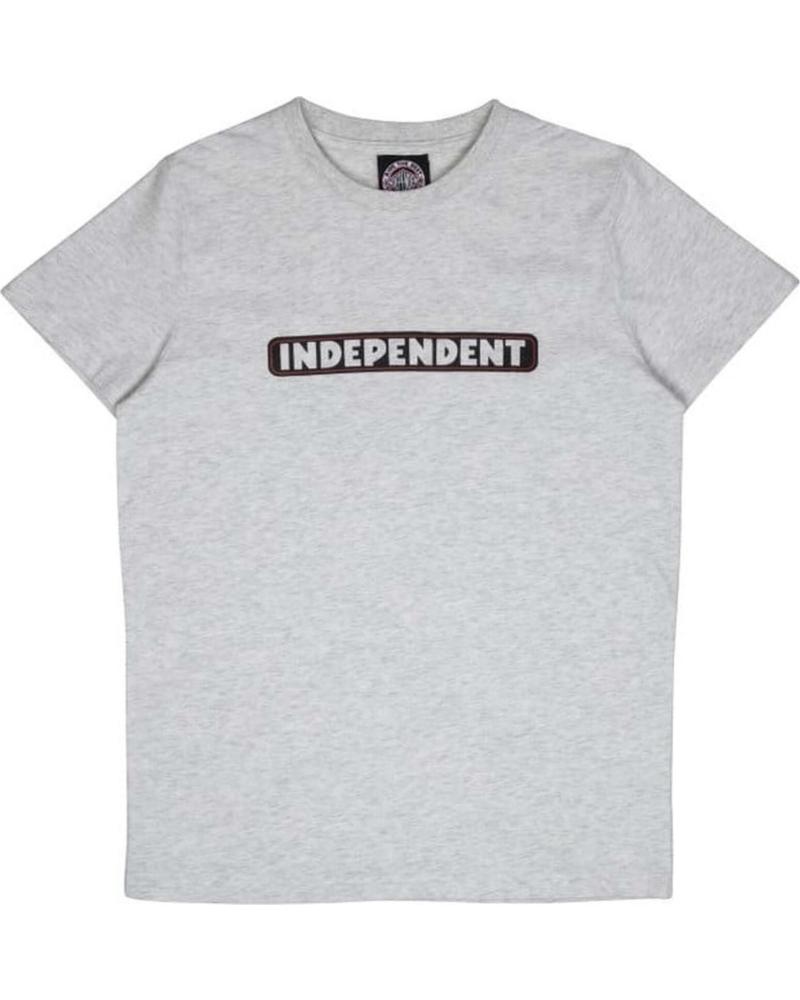 INDEPENDENT CAMISETA DE MANGA CORTA GRIS UNISEX PARA NIÑO INDEPENDENT GRIS