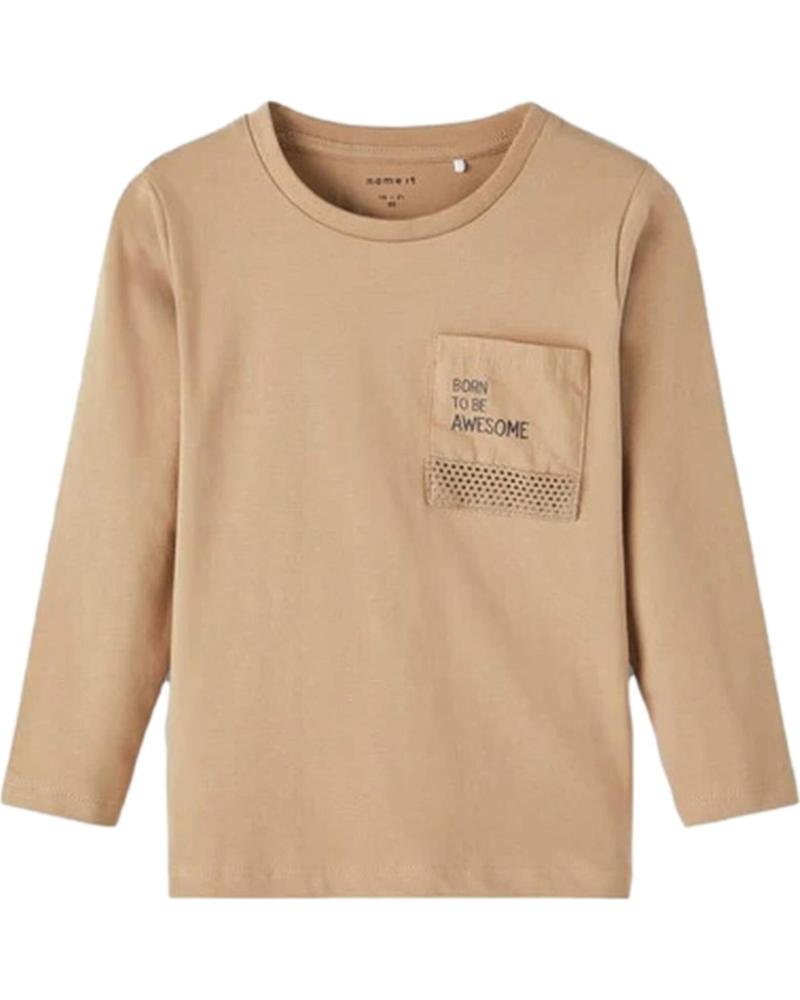 NAME IT CAMISETA DE MANGA LARGA PARA NIÑO NAME IT MARRON