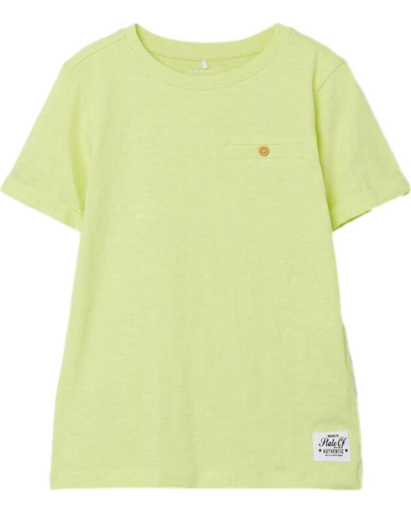 NAME IT CAMISETA DE MANGA CORTA UNISEX NAME IT PARA NIÑOS AMARILLO