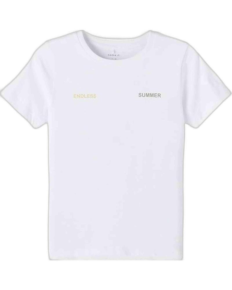 NAME IT CAMISETA DE MANGA CORTA NAME IT PARA NIÑOS UNISEX BLANCO