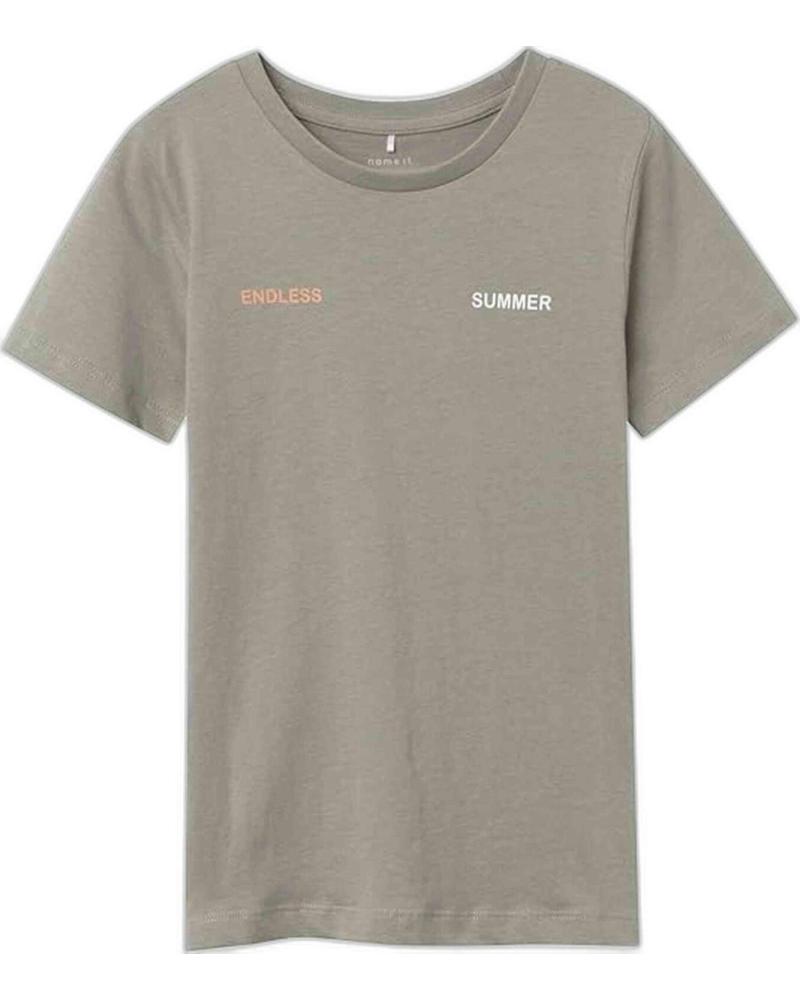 NAME IT CAMISETA DE MANGA CORTA UNISEX NAME IT PARA NIÑOS GRIS