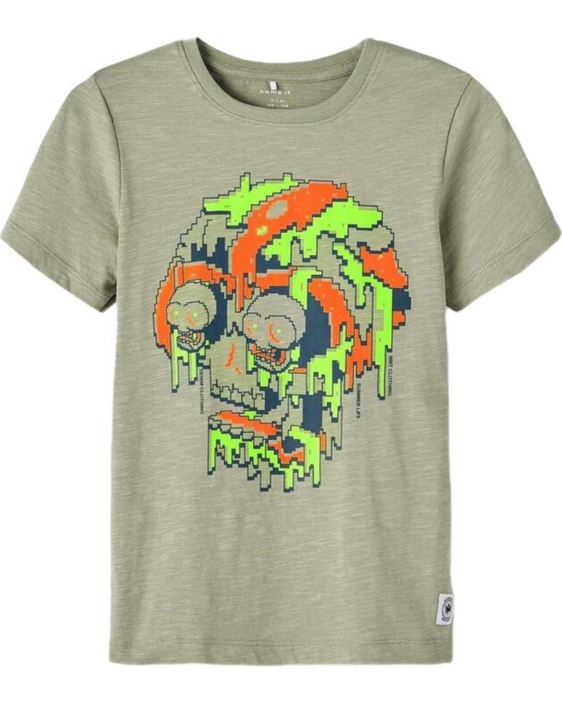 NAME IT CAMISETA DE MANGA CORTA NAME IT PARA NIÑOS MARRON