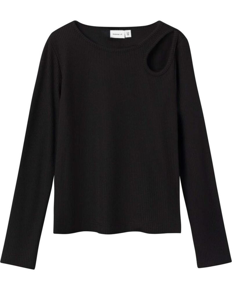 NAME IT JERSEY NAME EN PARA NIÑAS NEGRO NEGRO