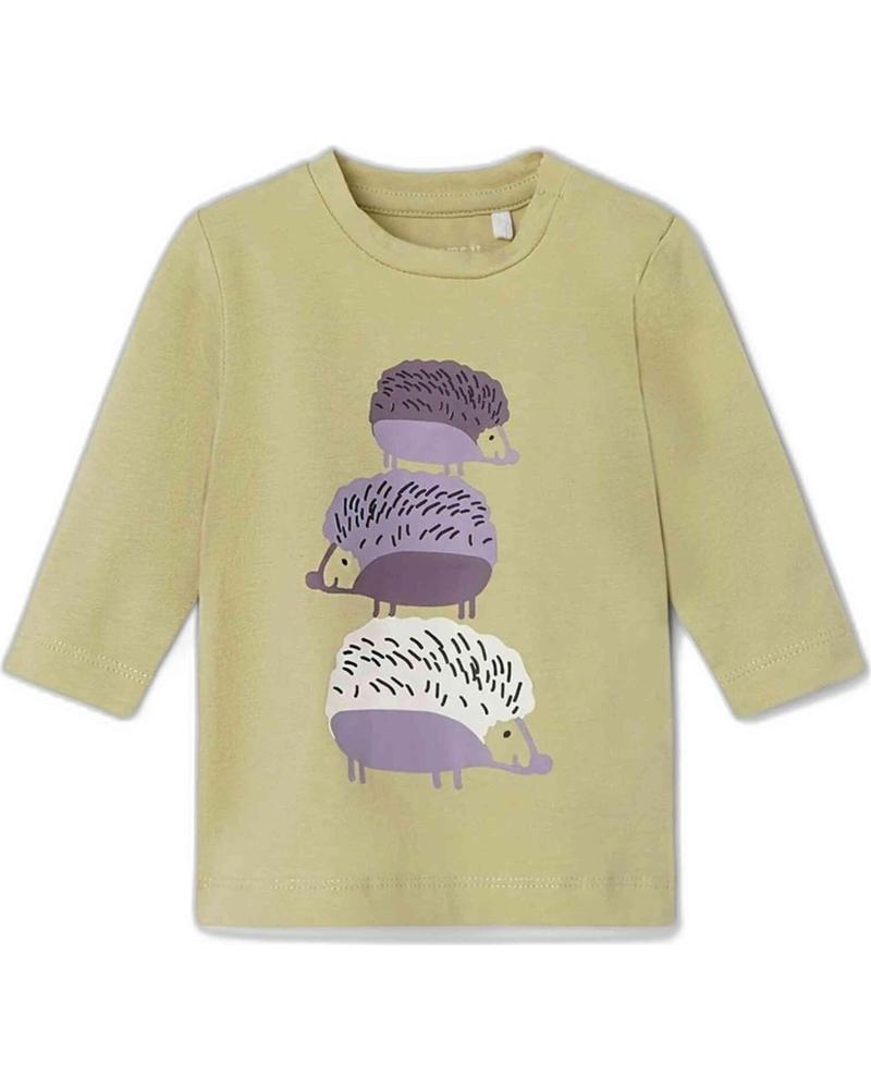NAME IT SUDADERA UNISEX DE MANGA LARGA PARA NIÑOS NAME IT CON ESTAMPADO VERDE