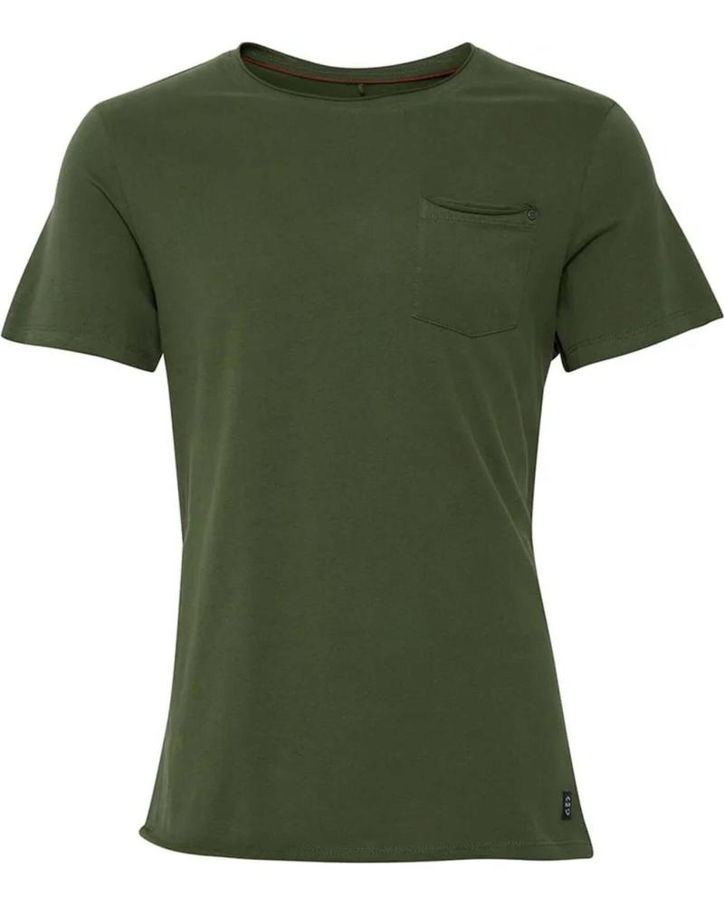 BLEND CAMISETA DE MANGA CORTA VERDE PARA HOMBRE VERDE