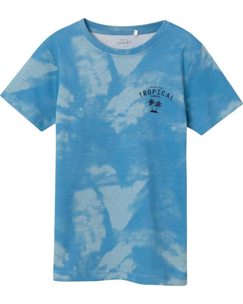NAME IT CAMISETA DE MANGA CORTA UNISEX NAME IT CON ESTAMPADO ABSTRACTO AZUL