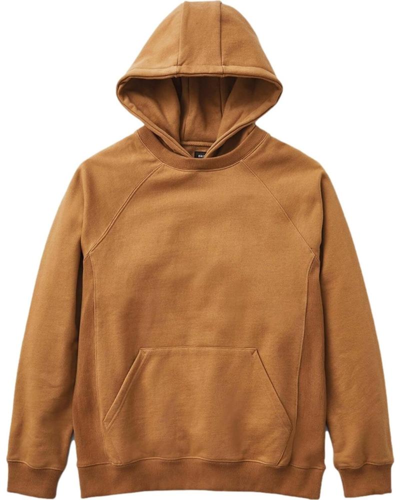 BRIXTON SUDADERA CON CAPUCHA BRIXTON PARA HOMBRE MARRON