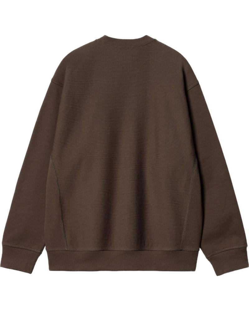 CARHARTT WIP SUDADERA CARHARTT WIP PARA HOMBRE DE COLOR MARRÓN MARRON