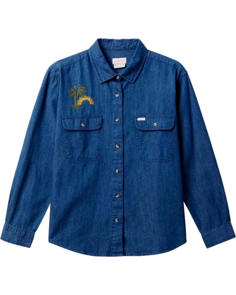 BRIXTON BRIXTON CHAQUETA VAQUERA PARA MUJER AZUL
