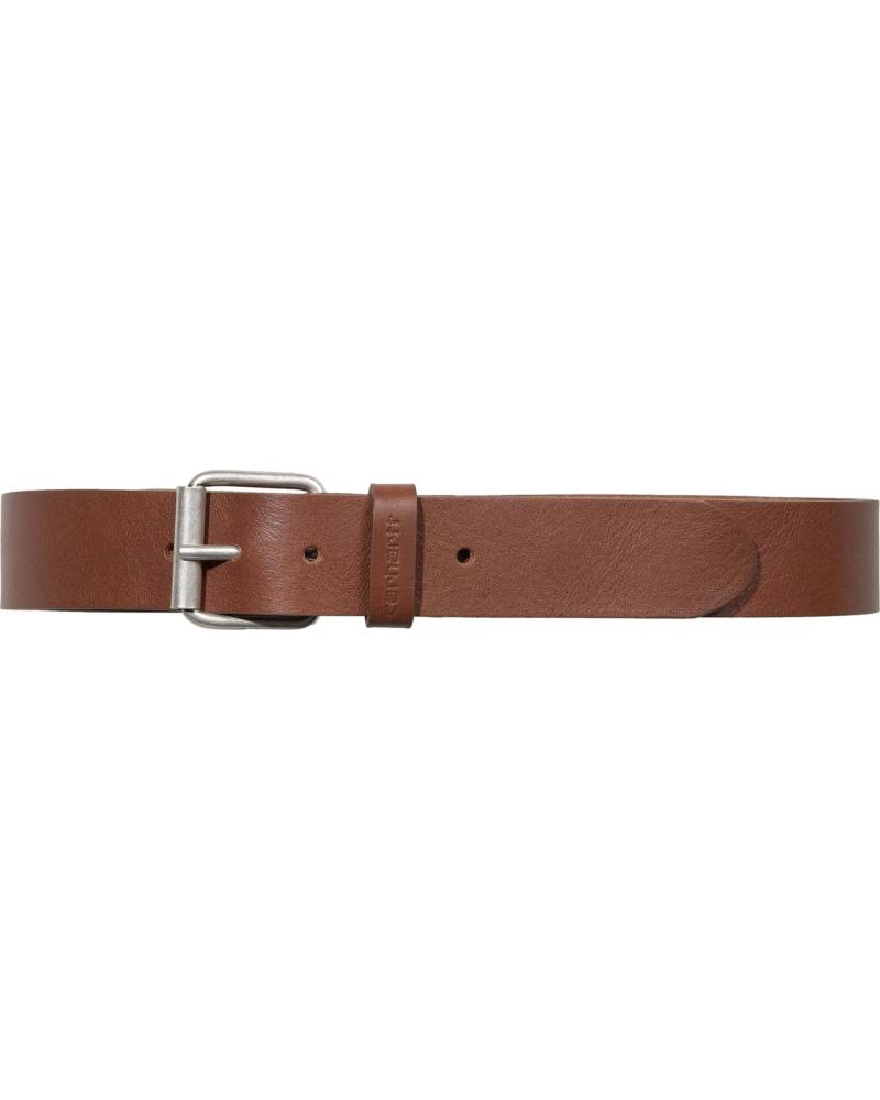 CARHARTT WIP CINTURÓN CARHARTT WIP DE CUERO MARRÓN PARA HOMBRE MARRON