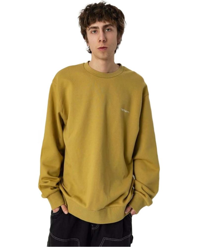 CARHARTT WIP SUDADERA CARHARTT WIP PARA HOMBRE DE COLOR AMARILLO AMARILLO