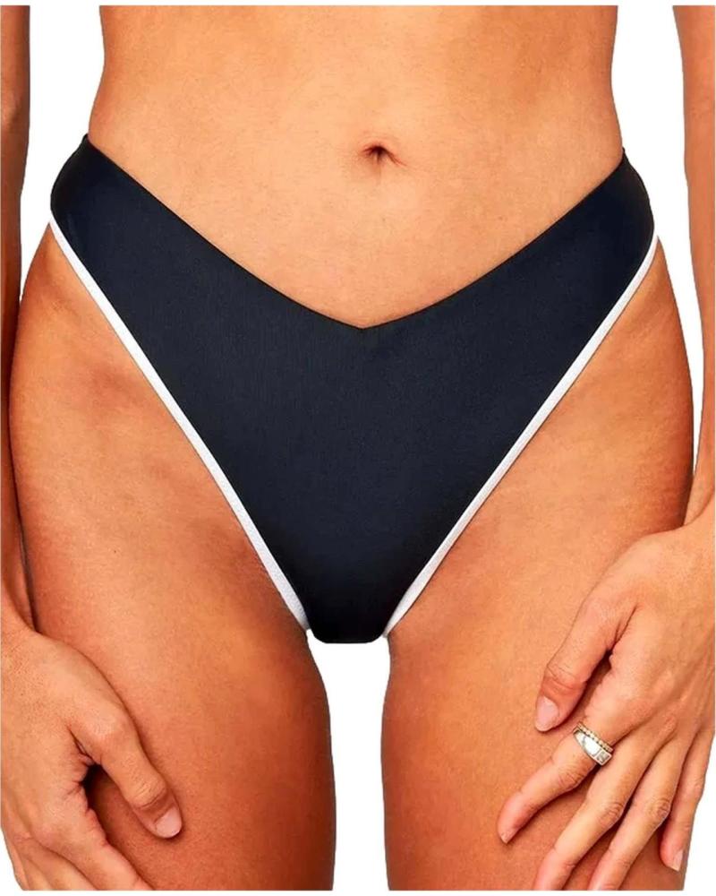 RIP CURL BRAGUITA DE BIKINI RIP CURL PARA MUJER NEGRA NEGRO