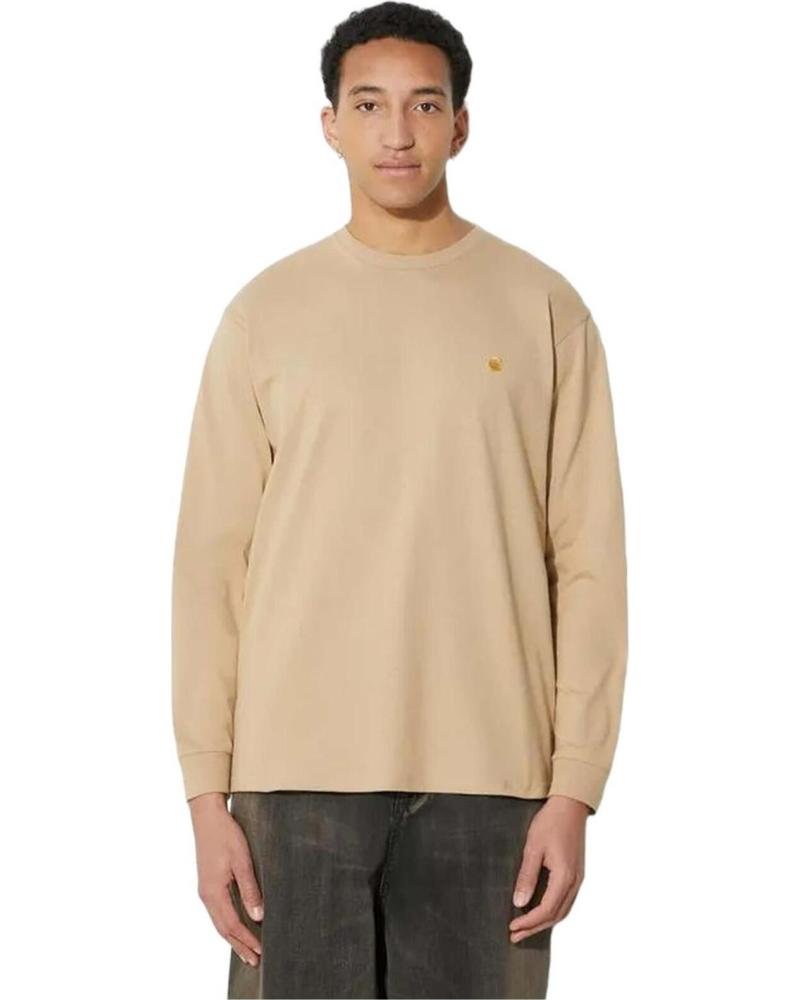 Imagen CARHARTT WIP CAMISETA CARHARTT WIP DE MANGA LARGA PARA HOMBRE BEIGE