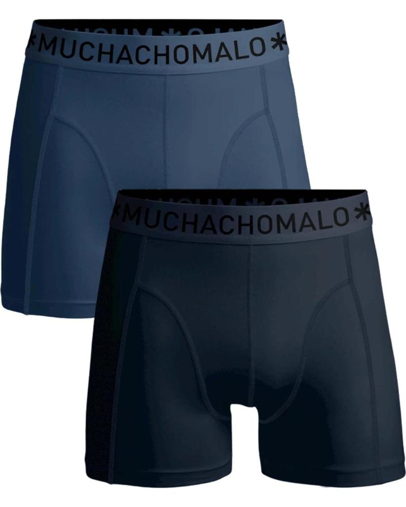 MUCHACHO MALO PACK 2 CALZONCILLOS BOXER PARA HOMBRE MUCHACHO MALO AZUL