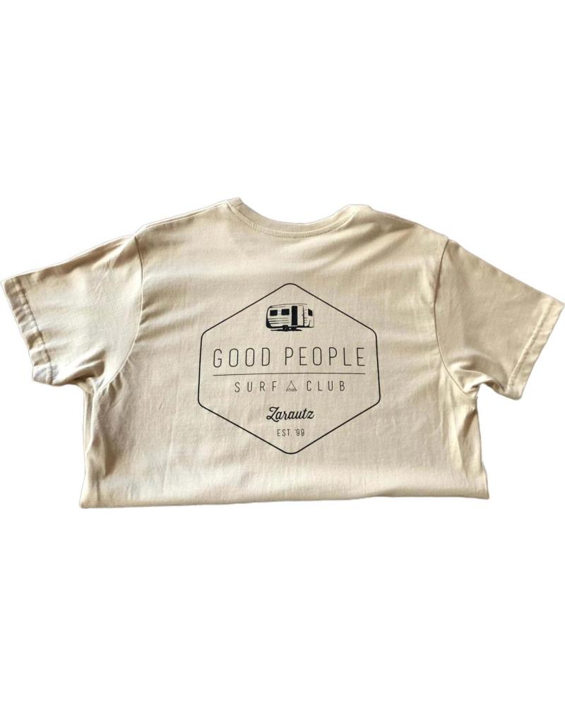 TAF CAMISETA TAF DE MANGA CORTA PARA HOMBRE BEIGE