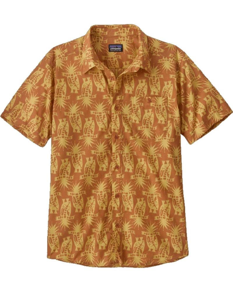 PATAGONIA CAMISA DE MANGA CORTA PATAGONIA PARA HOMBRE NARANJA