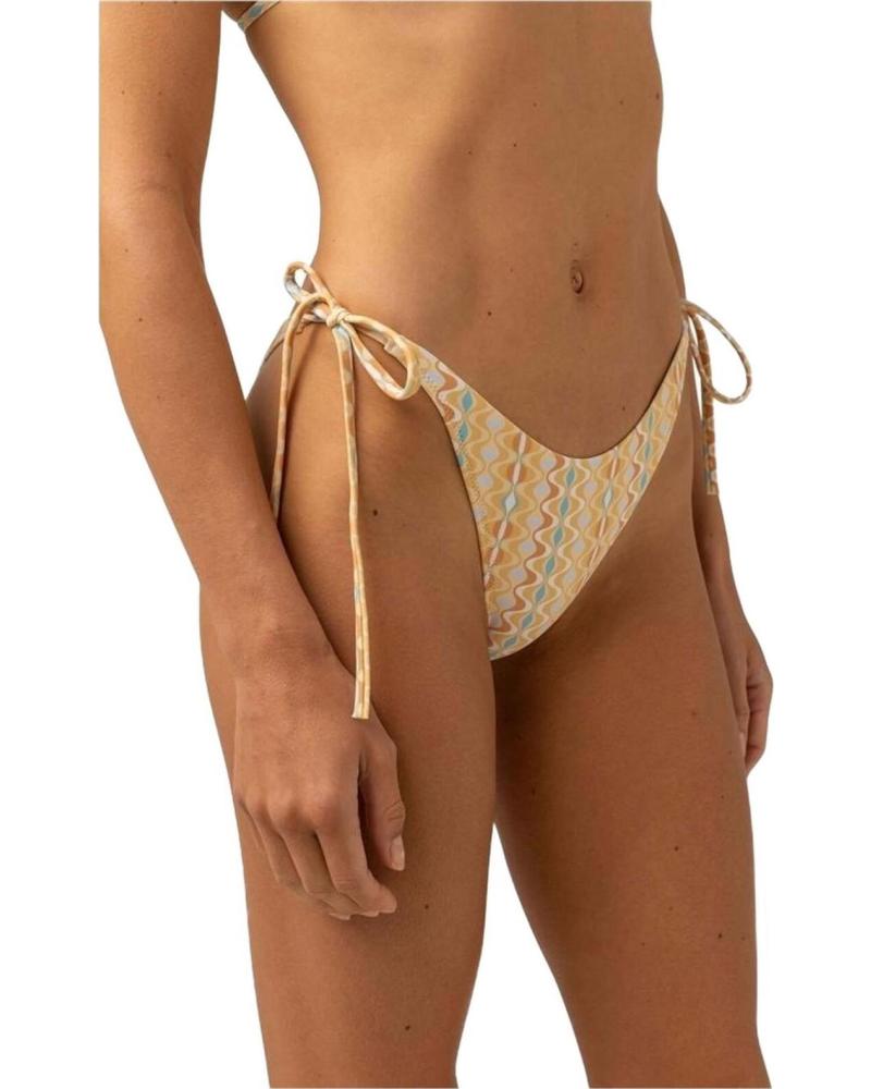 RHYTHM BRAGUITA DE BIKINI RHYTHM DE TALLE BAJO CON CORDONES PARA MUJER AMARILLO