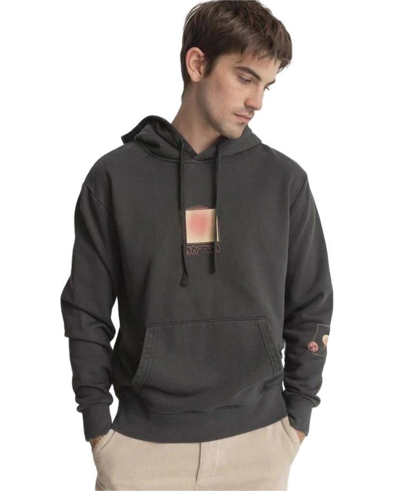 RHYTHM SUDADERA CON CAPUCHA RHYTHM PARA HOMBRE NEGRO