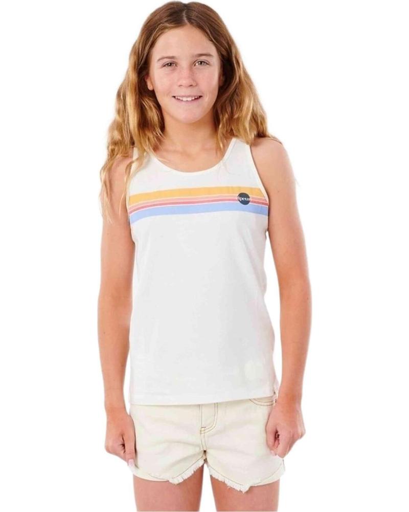 RIP CURL CAMISETA DE TIRANTES RIP CURL PARA NIÑAS BLANCO