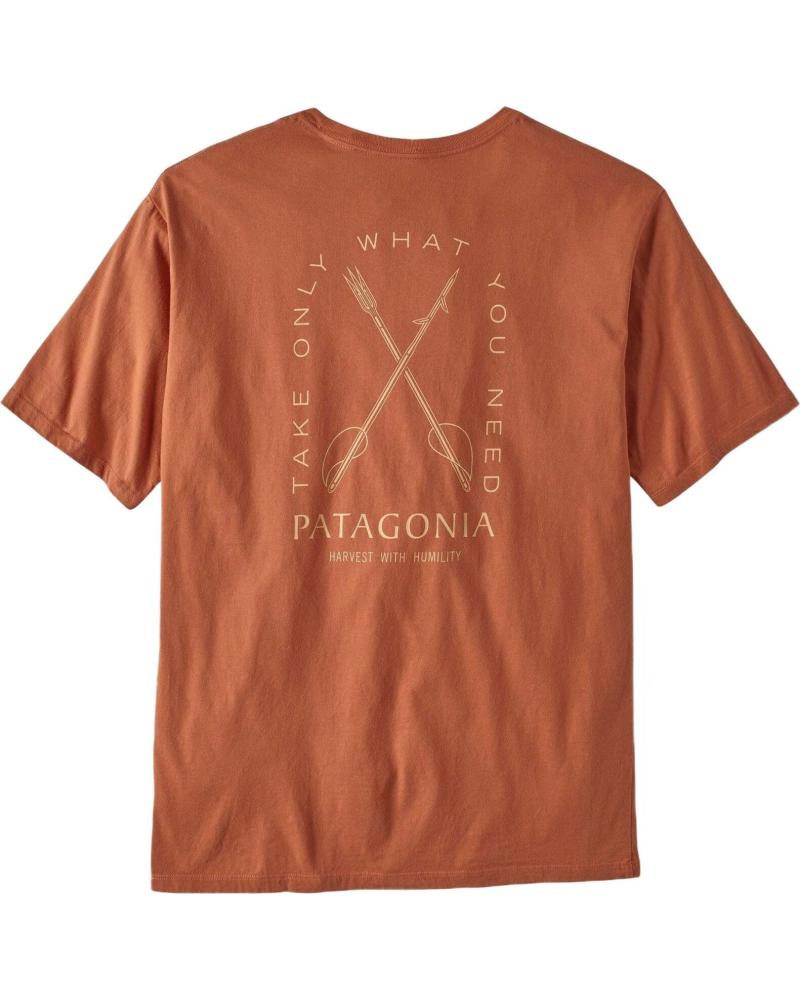 PATAGONIA CAMISETA PATAGONIA DE MANGA CORTA PARA HOMBRE NARANJA