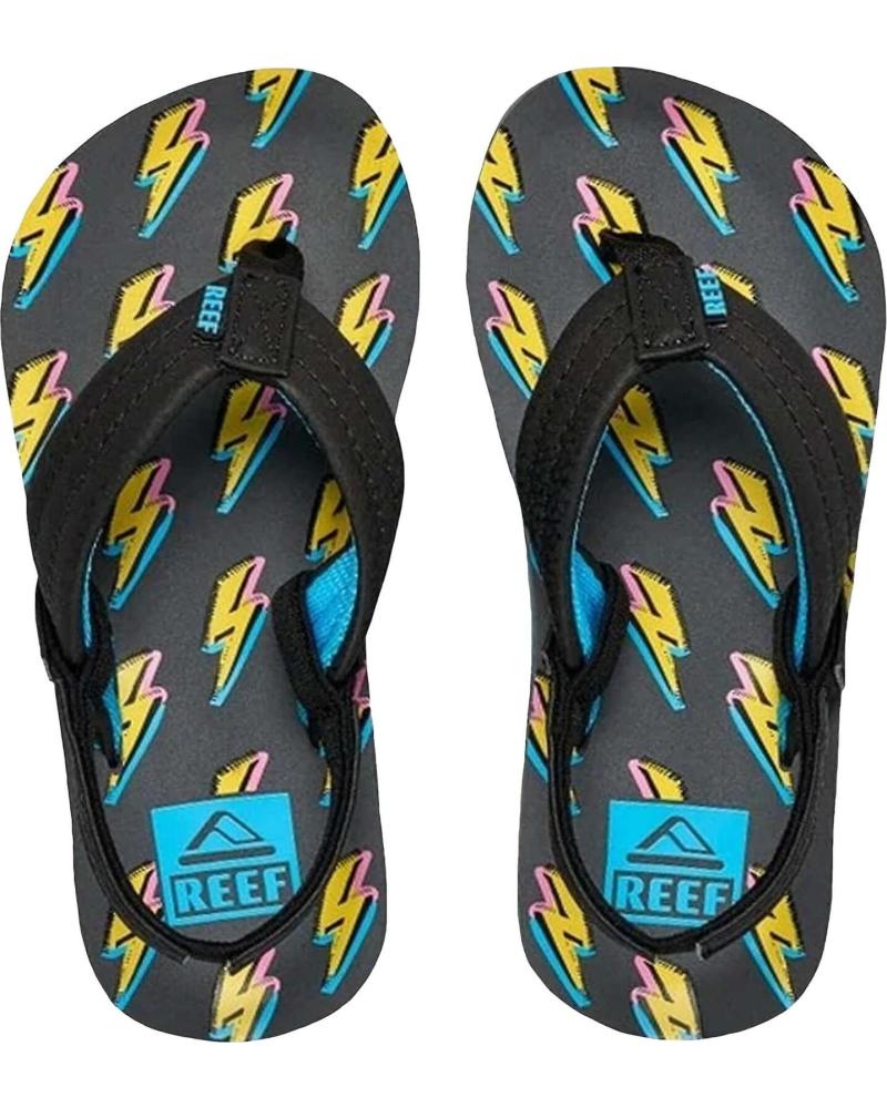 REEF CHANCLAS REEF PARA NIÑOS CON ESTAMPADO DIVERTIDO MULTICOLOR